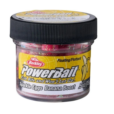 Afbeelding van Berkley Sparkle Power Eggs Forel aas (15g) Pink/Scales Imitatie