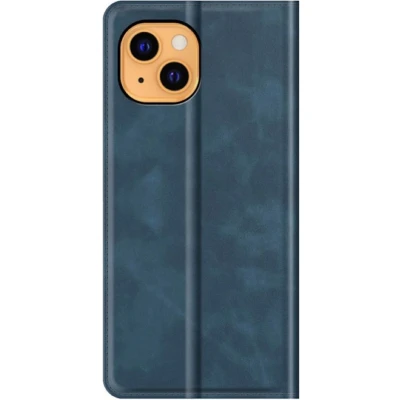 Afbeelding van Casecentive Magnetische Leren Wallet iPhone 14 Plus blauw
