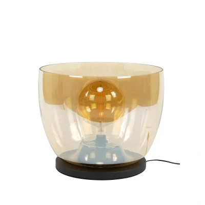 Afbeelding van Fraaai Todd vloerlamp XXL amber Glas