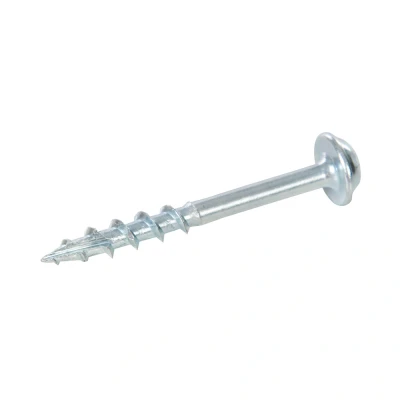 Afbeelding van Triton Zinken pocket boring schroeven met sluitring kop, grof P/HC 8 x 1 1/2&quot;, 100 pak