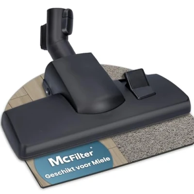 Afbeelding van McFilter Combinatiezuigmond geschikt voor Miele stofzuigers C1, C2, C3, S8000, S2, S3, S4, S5, S6 serie, Complete, Compact, Classic, 35mm, inschakelbare inschakel en parkeerfunctie