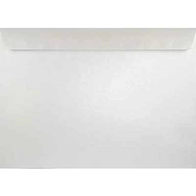 Afbeelding van Netuno 10 enveloppen Parelmoer Wit DIN C4 22,9 x 32,4 cm 120g Majestic Marble White grote voor A4 documenten foto&#039;s certificaten contracten