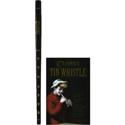 Afbeelding van Clarke The Original Tinwhistle Fluit D met Boek en dubbel CD