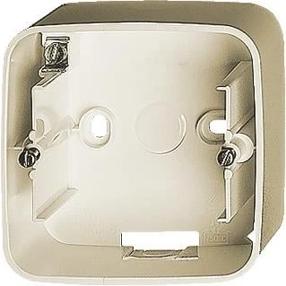 Afbeelding van Busch Jaeger BD2000 Opbouwbak 1V Creme 1701 212