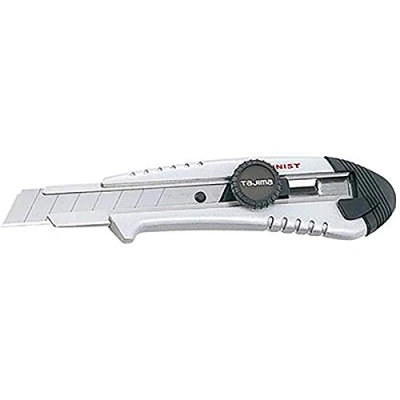 Afbeelding van Tajima Aluminist Cutter 18 mm met schroef, zilver, 1 stuks, TAJ 17383