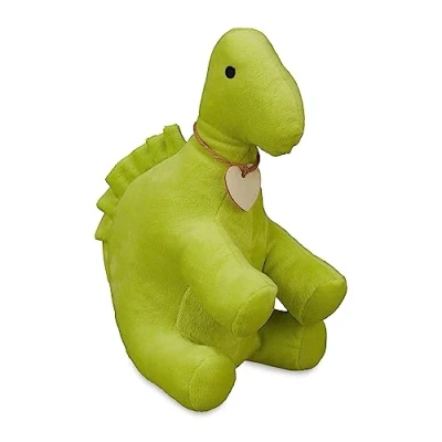 Afbeelding van Relaxdays deurstopper dino kinderkamer binnen zacht deurstop knuffel met zand