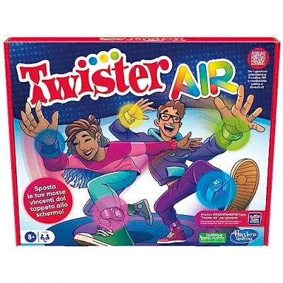 Afbeelding van Twister Air spel, Twisterspel met app voor Augmented Reality, verbinding smart apparaten, actieve partyspellen, vanaf 8 jaar