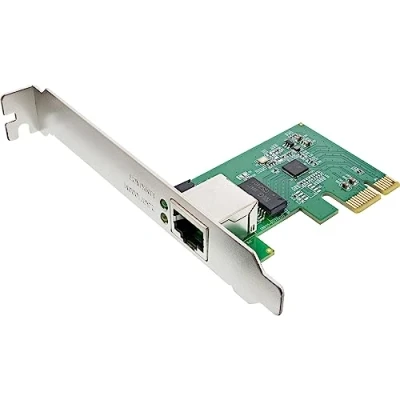 Afbeelding van InLine Gigabit netwerkkaart, 1x RJ45 2,5GBit/s, PCIe x1, incl. laagprofielbeugel (Mini PCI Express), Netwerkkaarten, Groen