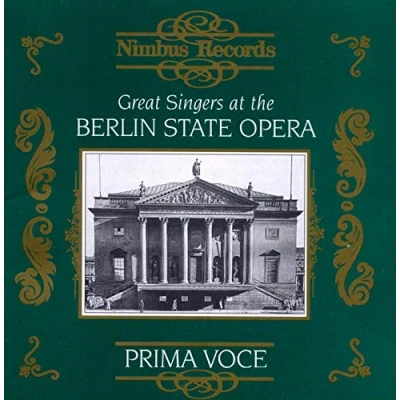 Afbeelding van Various Artists Great Singers At The Berlin State O (CD)