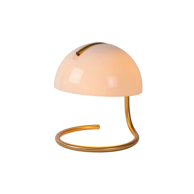 Afbeelding van Lucide CATO Tafellamp Ø 23,5 cm 1xE27 Wit