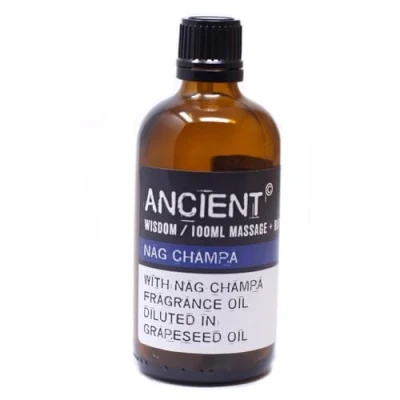 Afbeelding van Massage olie Nag Champa 100ml Bad Aromatherapie