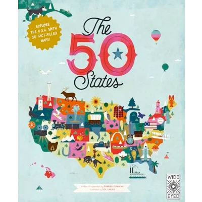 Afbeelding van the 50 States: Explore U.S.A. with fact filled maps!