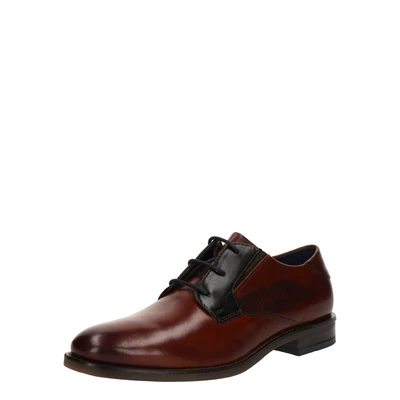 Afbeelding van bugatti SULA Veterschoenen, Heren, Maat: 40, Cognac Leer