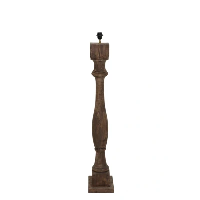 Afbeelding van Light &amp; Living Vloerlamp ROBBIA 23x23x125cm Bruin