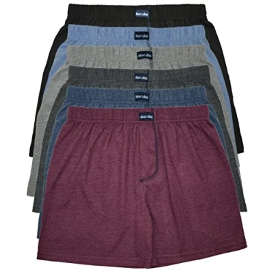 Afbeelding van 6 katoenen heren boxer, model: x zonder gulp 08, maat: L