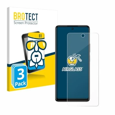 Afbeelding van BROTECT Glas Screen Protector voor Infinix Hot 40 Pro (3 Stuks) Schermbeschermer [9H Hardheid, Beschermglas Folie niet Gehard Glas]