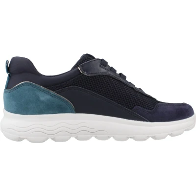 Afbeelding van Geox Dames D Spherica Sneakers, Dk Jeans, 38 EU