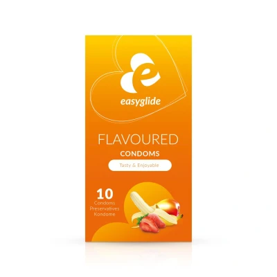 Afbeelding van EasyGlide Condooms Met Smaakjes 10 Stuks