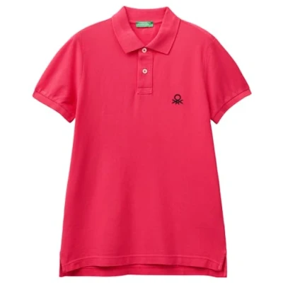 Afbeelding van United Colors of Benetton Poloshirt, Heren, Maat: XS, Red