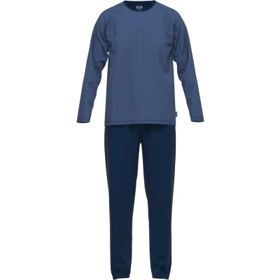 Afbeelding van CECEBA Traveller Heren Pyjama ronde hals Blauw Maat 8XL