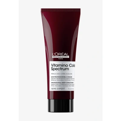 Afbeelding van L&#039;Oréal Professionnel Deep Conditioner voor kleurglans versterkende diepteverzorging bij gekleurd haar, met Ferula &amp; citroenzuur, serie Expert, Vitamino Color Spectrum Conditioner, 75 ml