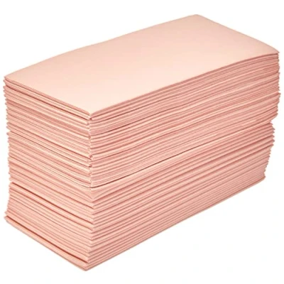 Afbeelding van Alvotex CHIC Airlaid 50 servetten, 1/8 vouwen op stof, hoogwaardige wegwerpservetten, 39x40cm, roze