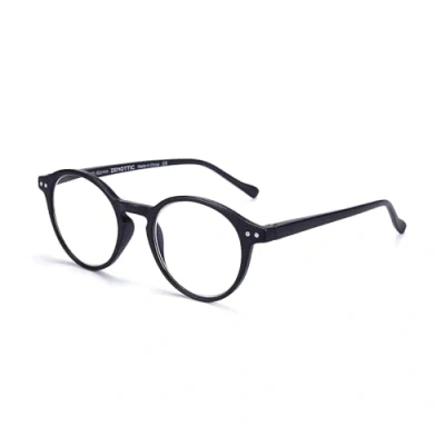 Afbeelding van ZENOTTIC Blauw Licht blokkerende Bril, Anti Duizelige Lens, Voor Dames en Heren, Lichtgewicht Rond Frame, Retro