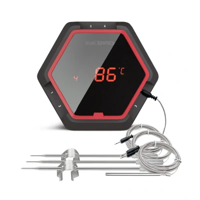Afbeelding van Inkbird Digitale vleesthermometer Bleutooth 6 sondes