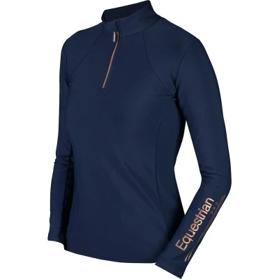 Afbeelding van Horka Trainingsshirt Luxury Blauw/Rose S