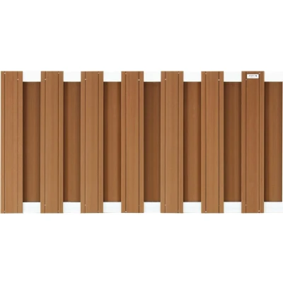 Afbeelding van Intergard Tuinscherm schutting composiet bruin 180x93cm