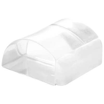 Afbeelding van WAGNER Vloer deurstopper CLEAR 38 x 34 20 mm, hoogwaardig kunststof, transparant, zelfklevend, verwijderbaar zonder resten 15502611