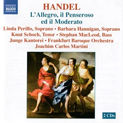 Afbeelding van Junge Kantorei, Frankfurt Baroque Orchestra, Joachim Carlos Martini Händel: L&#039;Allegro, Il Pensero Ed Moderato (2 CD)