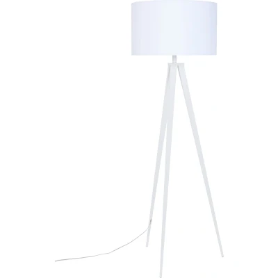 Afbeelding van Zuiver Vloerlamp Tripod wit Metaal