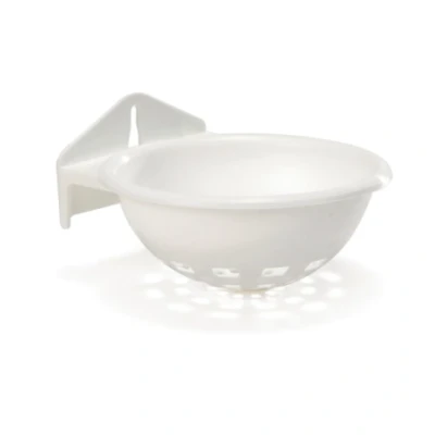 Afbeelding van BZ broednest plastic met extra haak wit