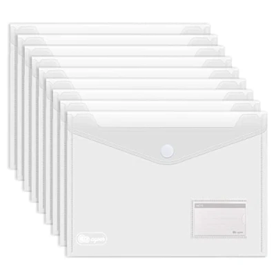 Afbeelding van 25 x klittenbandsluiting, A4, documentenmap, portefeuille voor het opbergen van documenten met portefeuilles en 30 stuks cadeaukaart
