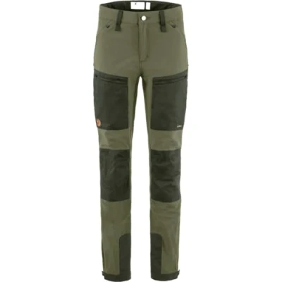 Afbeelding van Fjallraven 14200141 625 662 Keb Agile Broek Dames Laurel Green Deep Forest Maat 40/R