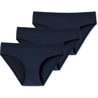 Afbeelding van Schiesser 3 PACK Slip, Dames, Maat: 34, Nachtblau