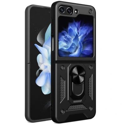 Afbeelding van Samsung Galaxy Z Flip 6 Hoesje Kunststof imoshion Hardcase/Backcover Zwart Telefoonhoesje