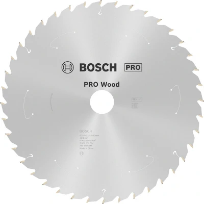 Afbeelding van Bosch Accessories 2608837734 Hardmetaal cirkelzaagblad 254 x 30 mm Aantal tanden: 40 1 stuk(s)