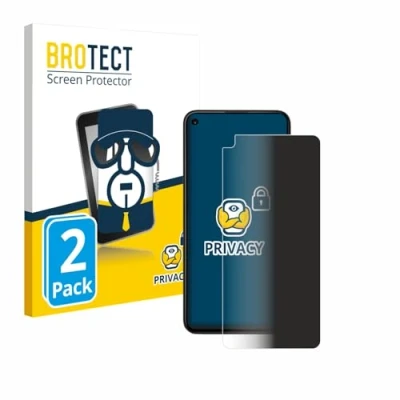 Afbeelding van BROTECT privacy screenprotector voor Google Pixel 4a 5G Folie Beschermfolie Blauwlichtfilter (2 Stuks)