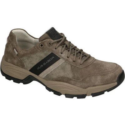 Afbeelding van Pius Gabor Heren taupe donker sneakers maat 40