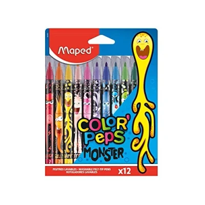 Afbeelding van Maped Color Peps Monster Felt Tips (Pack van 12)