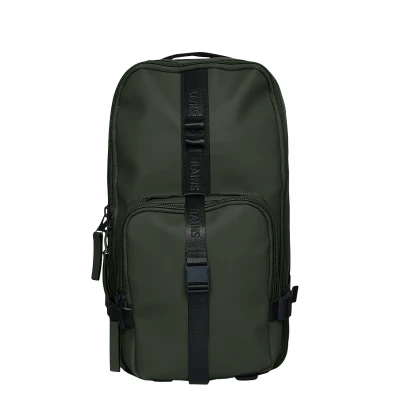 Afbeelding van Rains Trail Rucksack W3 green Laptoptas Laptoprugzak backpack