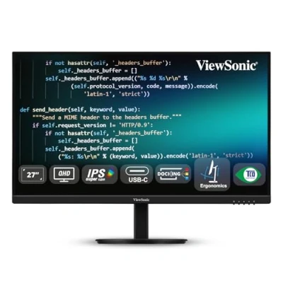 Afbeelding van ViewSonic View 27 L VG2709U 2K 100Hz QHD IPS