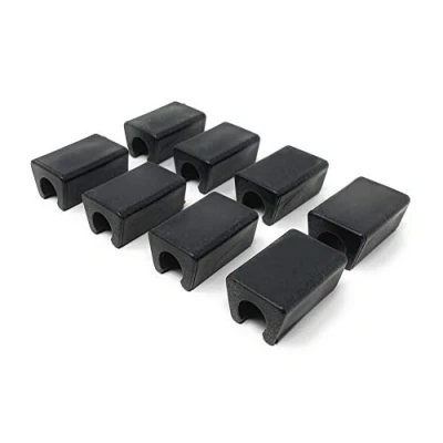 Afbeelding van Design61 klem meubelglijders, set van 8 stuks, stoelglijders, vloerbeschermers, Ø 10 mm