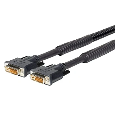 Afbeelding van VivoLink prodviam7.5 DVI D zwarte kabel (7,5 m, D, mannelijk, zwart)