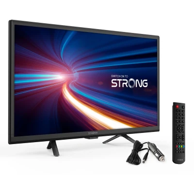 Afbeelding van Strong TV 24HE4023 HD 24 inch 61 cm 12 volts compatible Zwart
