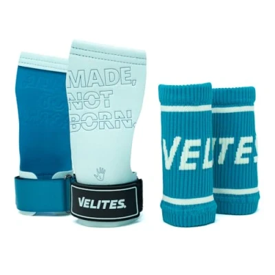 Afbeelding van Velites I Quad Pro Professionele Cross Training of Gymnastiek Pads Geschikt voor elke ondergrond Te gebruiken met Magnesium Inclusief Gratis Banden, Diverse Maten Verkrijgbaar.