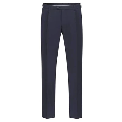 Afbeelding van GREIFF Heren pantalon bandplooi PREMIUM regular fit blauw Maat 48