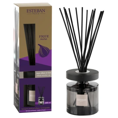 Afbeelding van Esteban Classic Figue Noire Geurstokjes Ellipse 200ml